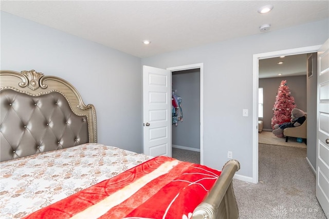 2012 Prestwick Bnd, Miamisburg, OH 45342 - carpeted bedroom with recessed lighting and baseboards