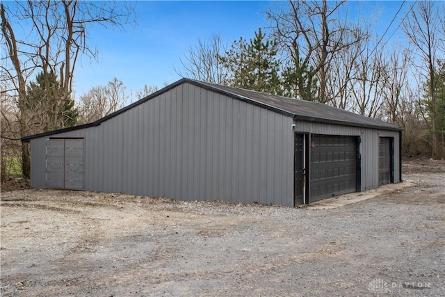 4385 N Hyland Ave, Dayton, OH 45424 - view of detached garage