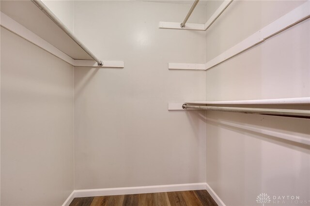 6407 Kindred Sq Unit 9-4, Dayton, OH 45449 - walk in closet featuring dark wood-style floors