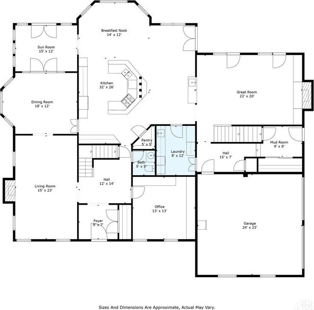 533 Lockerbie Ln, Kettering, OH 45429 - home floor plan