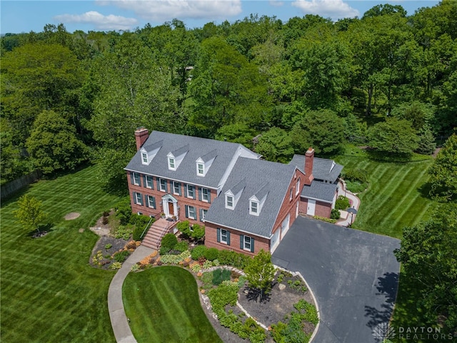 533 Lockerbie Ln, Kettering, OH 45429 - view of property location featuring a heavily wooded area