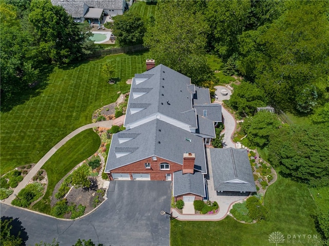 533 Lockerbie Ln, Kettering, OH 45429 - aerial view of property and surrounding area
