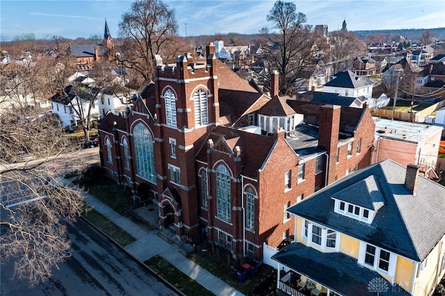 531 W Ash St, Piqua, OH 45356 - aerial perspective of suburban area