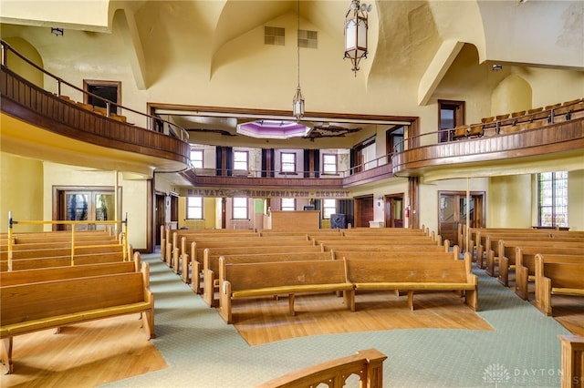 531 W Ash St, Piqua, OH 45356 - building lobby with a towering ceiling and stairs
