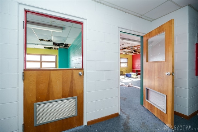 531 W Ash St, Piqua, OH 45356 - doorway with carpet floors