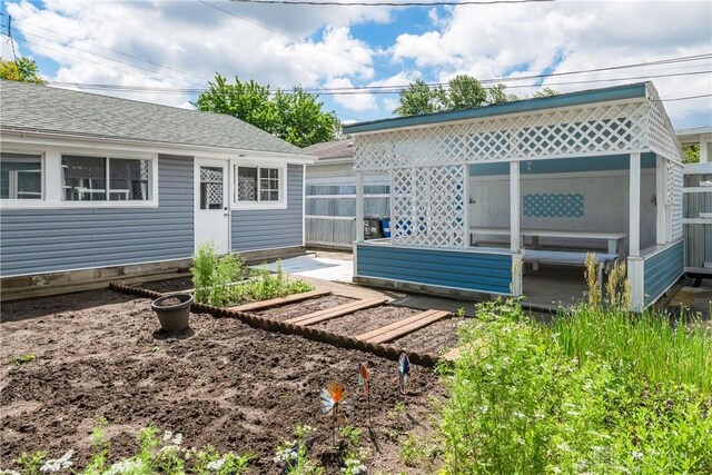 82 Notre Dame Ave, Dayton, OH 45404 - rear view of property with a shingled roof