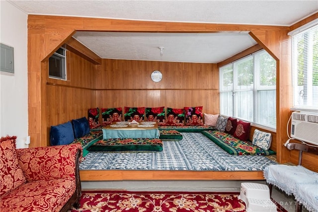 82 Notre Dame Ave, Dayton, OH 45404 - living room with wooden walls