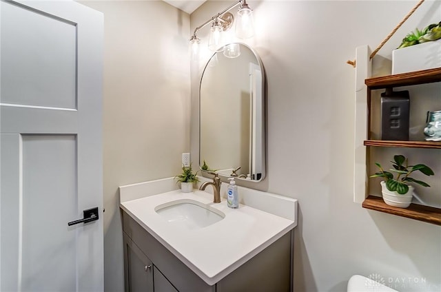 703 Doral Ct, Dayton, OH 45458 - half bathroom featuring vanity