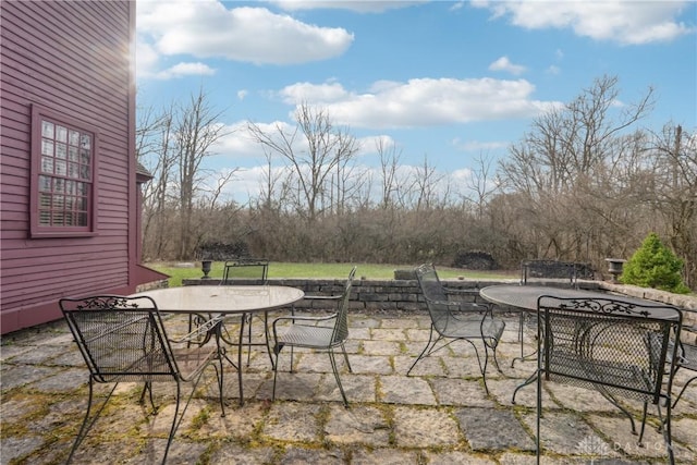 view of patio / terrace with outdoor dining area