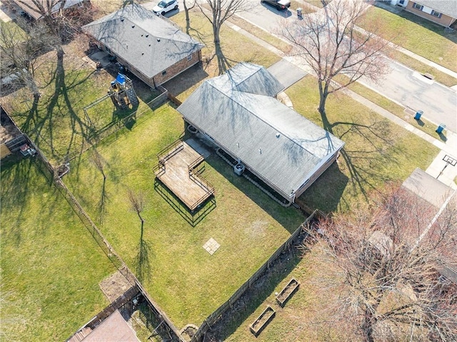 drone / aerial view