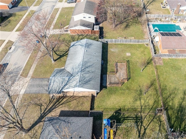 drone / aerial view