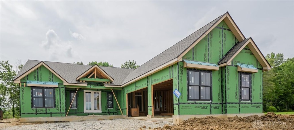 9161 Remy Ct, Centerville, OH 45458 - property in mid-construction with a shingled roof