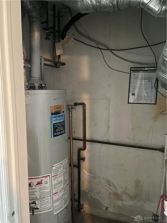 1314 Ridgeview Ave, Dayton, OH 45409 - utilities with gas water heater
