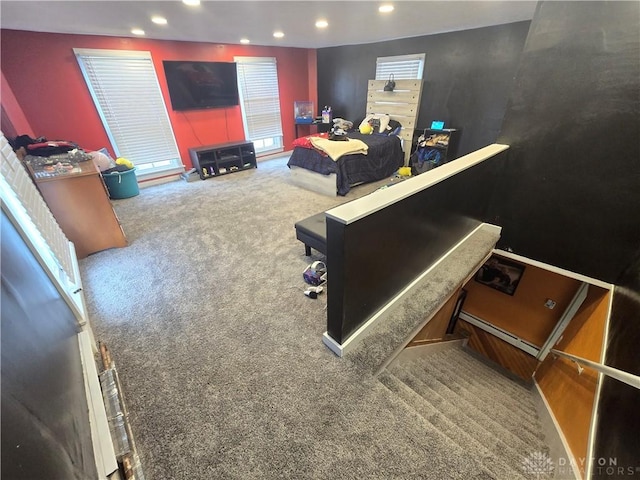 207 E Main St, New Paris, OH 45347 - bedroom with carpet flooring and recessed lighting