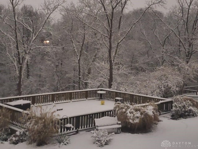 view of deck
