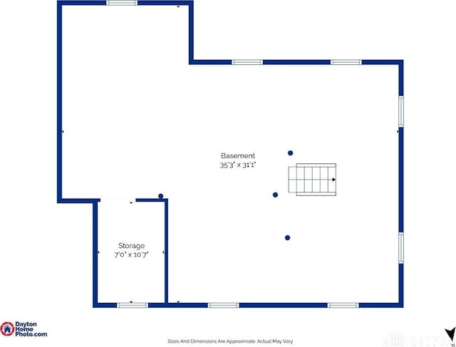 1711 Emerson Ave, Dayton, OH 45406 - plan