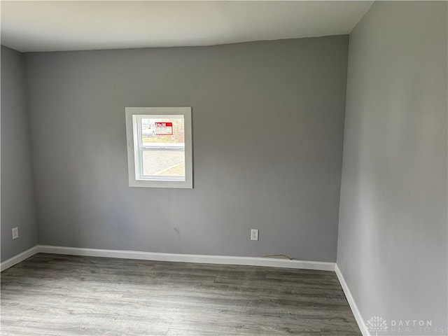 6718 Faversham Rd, Miamisburg, OH 45342 - spare room featuring baseboards and wood finished floors