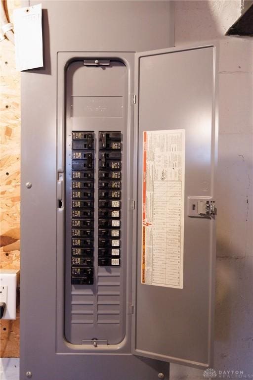 5566 Mad River Rd, Dayton, OH 45459 - utilities with electric panel