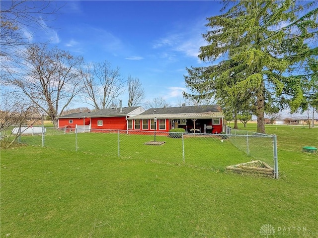6898 White Springs Dr, Greenville, OH 45331 - view of back of house