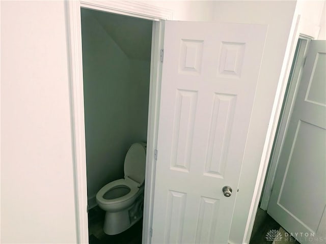 bathroom with toilet