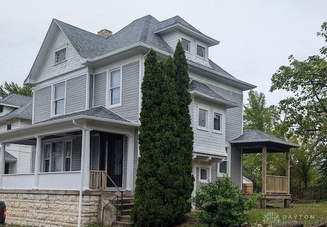 2312 Parkland Ave, Dayton, OH 45405 - view of front of home with covered porch