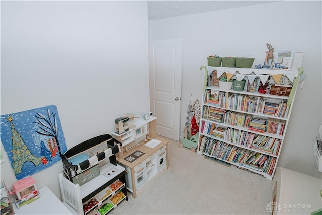 4249 Willow Hills Dr, Dayton, OH 45404 - game room featuring carpet