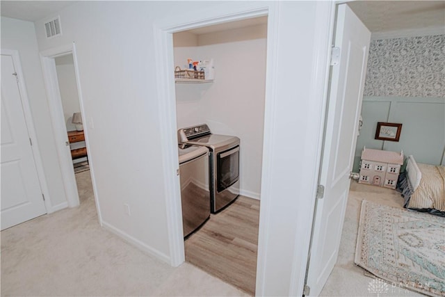 4249 Willow Hills Dr, Dayton, OH 45404 - washroom with washing machine and clothes dryer