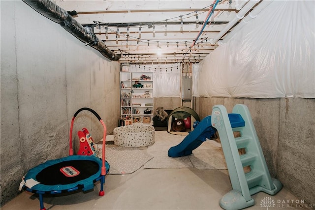 4249 Willow Hills Dr, Dayton, OH 45404 - view of play area with electric panel