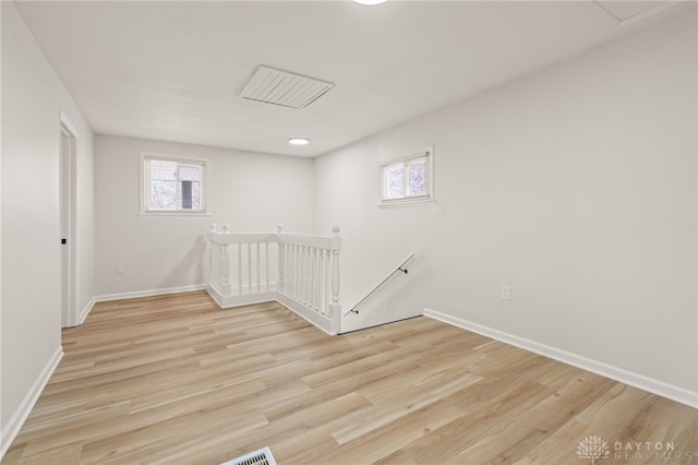 4433 Lambeth Dr, Dayton, OH 45424 - unfurnished room featuring baseboards, plenty of natural light, and light wood-style flooring