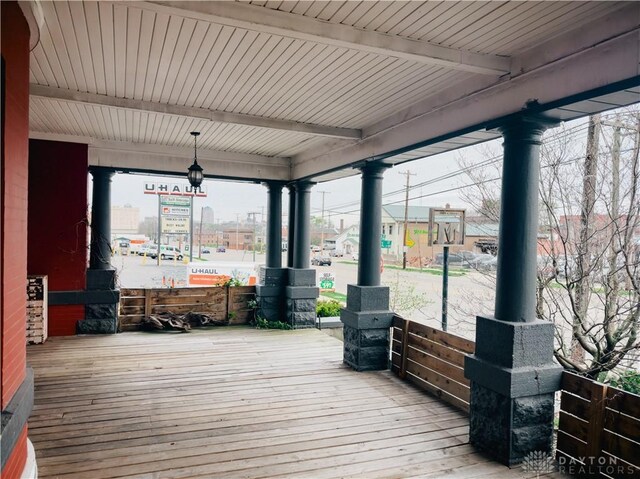 1400 E 3rd St, Dayton, OH 45403 - view of deck