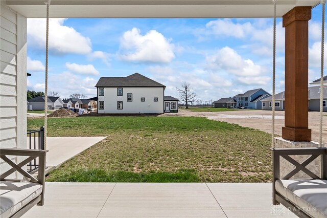 2164 Northbridge Trl, Troy, OH 45373 - view of green lawn with a residential view