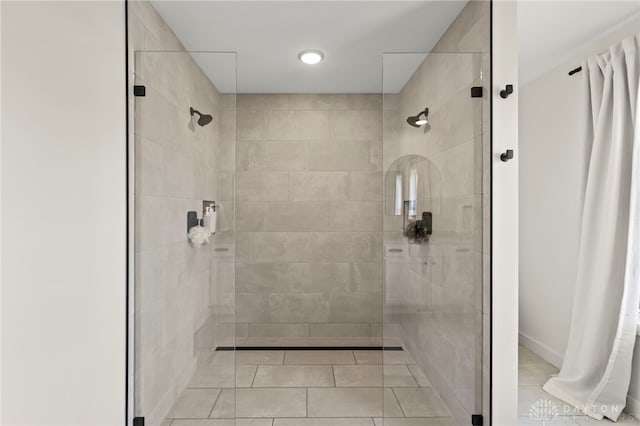 2164 Northbridge Trl, Troy, OH 45373 - full bathroom with a stall shower and tile patterned floors
