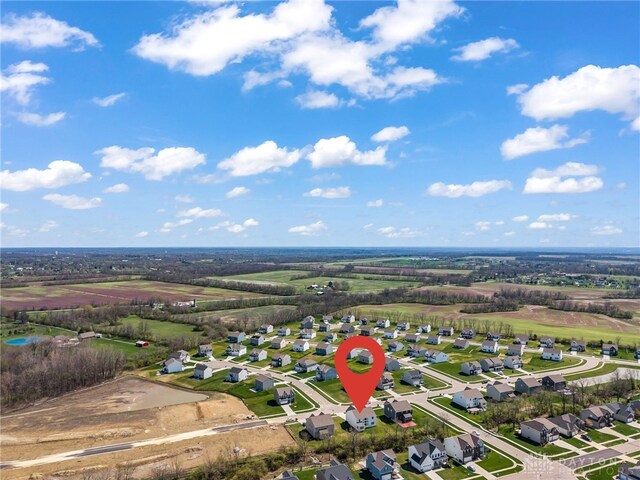 3059 Canvasback Ct, Franklin Twp, OH 45005 - bird's eye view with a residential view and a rural view
