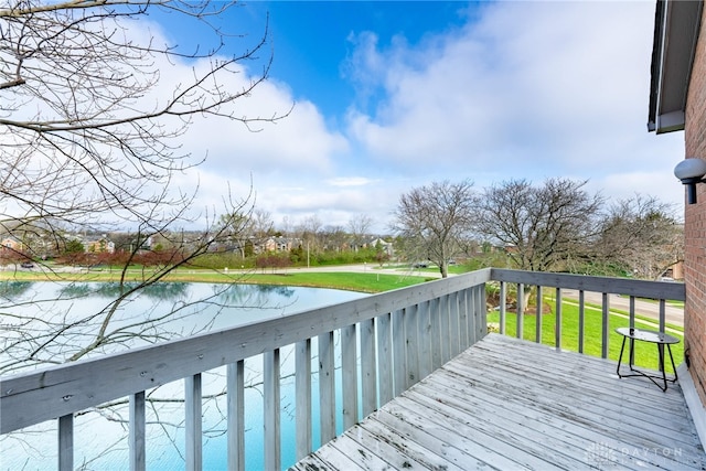 1739 Running Brook Trl Unit F, West Carrollton, OH 45449 - deck with a yard