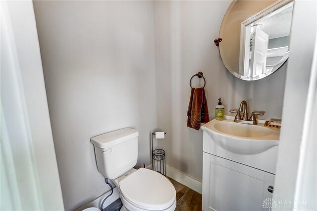 357 High St, Wilmington, OH 45177 - bathroom featuring toilet and vanity
