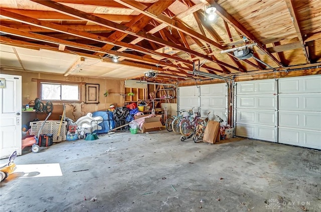 357 High St, Wilmington, OH 45177 - garage with a garage door opener