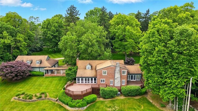 4600 Brown Rd, Sugarcreek Township, OH 45440 - view from above of property