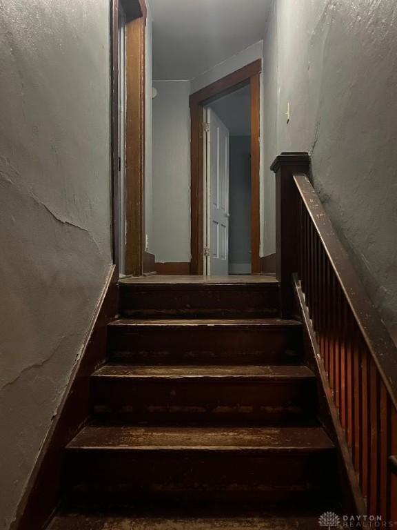 view of stairs