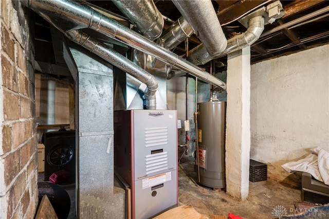 utilities featuring water heater