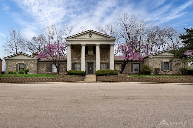 view of neoclassical / greek revival house