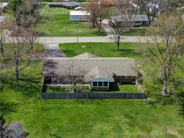 drone / aerial view