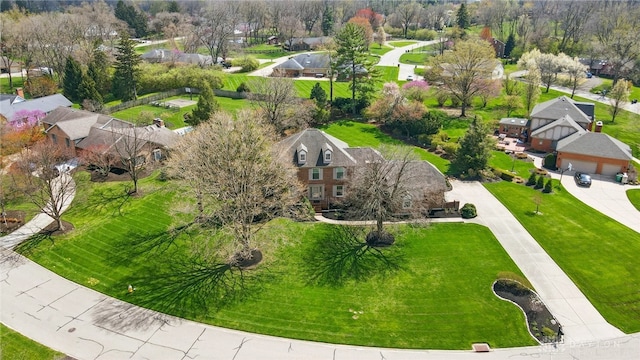 1458 Westwicke Pl, Washington Twp, OH 45459 - birds eye view of property featuring a residential view