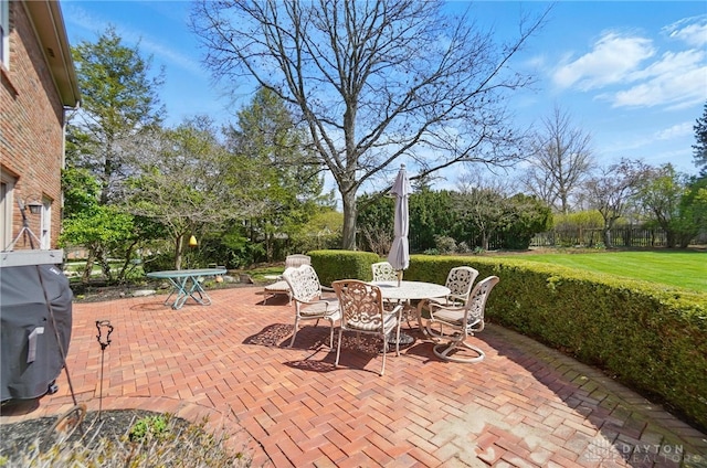 1458 Westwicke Pl, Washington Twp, OH 45459 - view of patio with grilling area