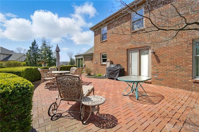 1458 Westwicke Pl, Washington Twp, OH 45459 - view of patio with outdoor dining space and area for grilling