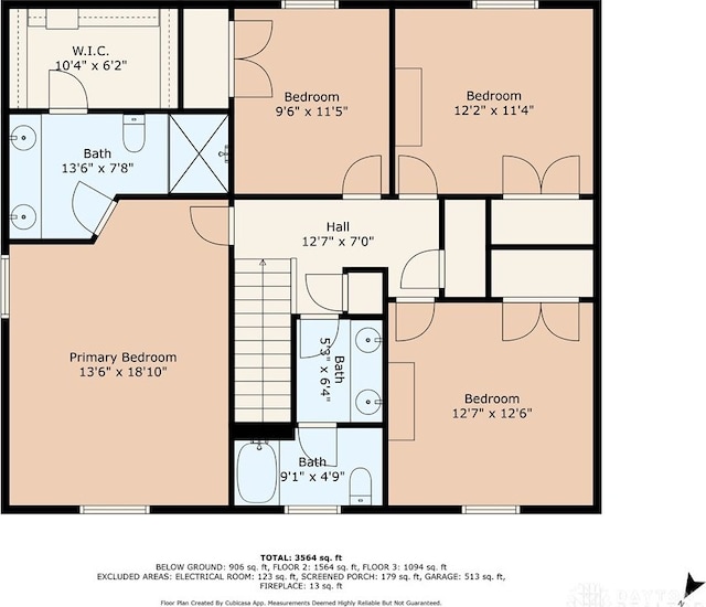 1458 Westwicke Pl, Washington Twp, OH 45459 - plan
