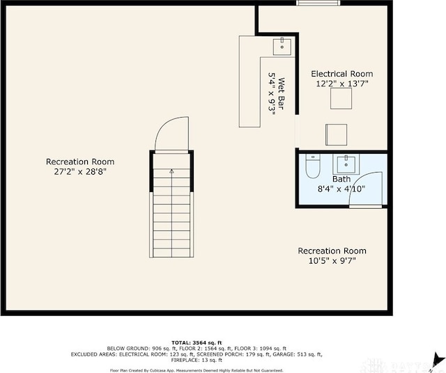 1458 Westwicke Pl, Washington Twp, OH 45459 - plan