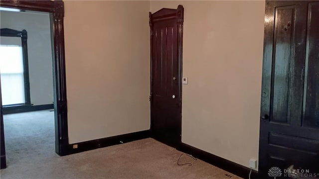 229-227 James St Unit 2, Dayton, OH 45410 - spare room with carpet flooring and baseboards