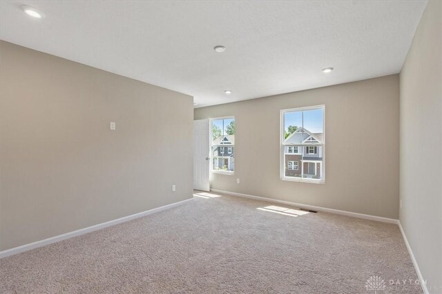 1226 Heathgate Way, Fairborn, OH 45324 - carpeted spare room with baseboards and recessed lighting