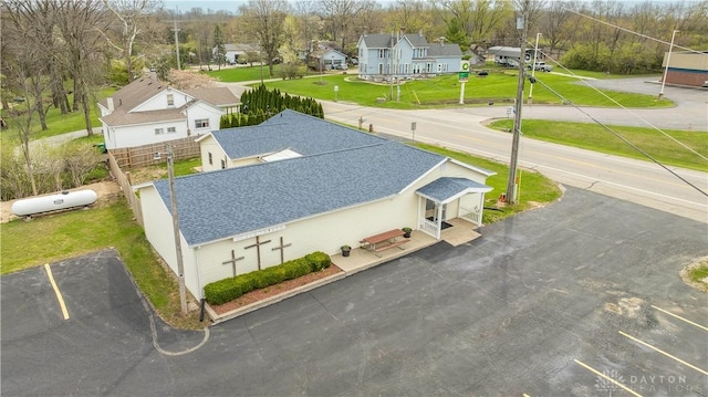7045 US-40, New Carlisle, OH 45344 - aerial perspective of suburban area