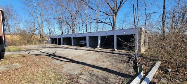 view of outdoor structure